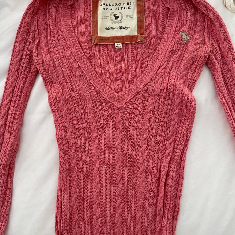 Vintage Abercrombie & Fitch V-Neck Sweater